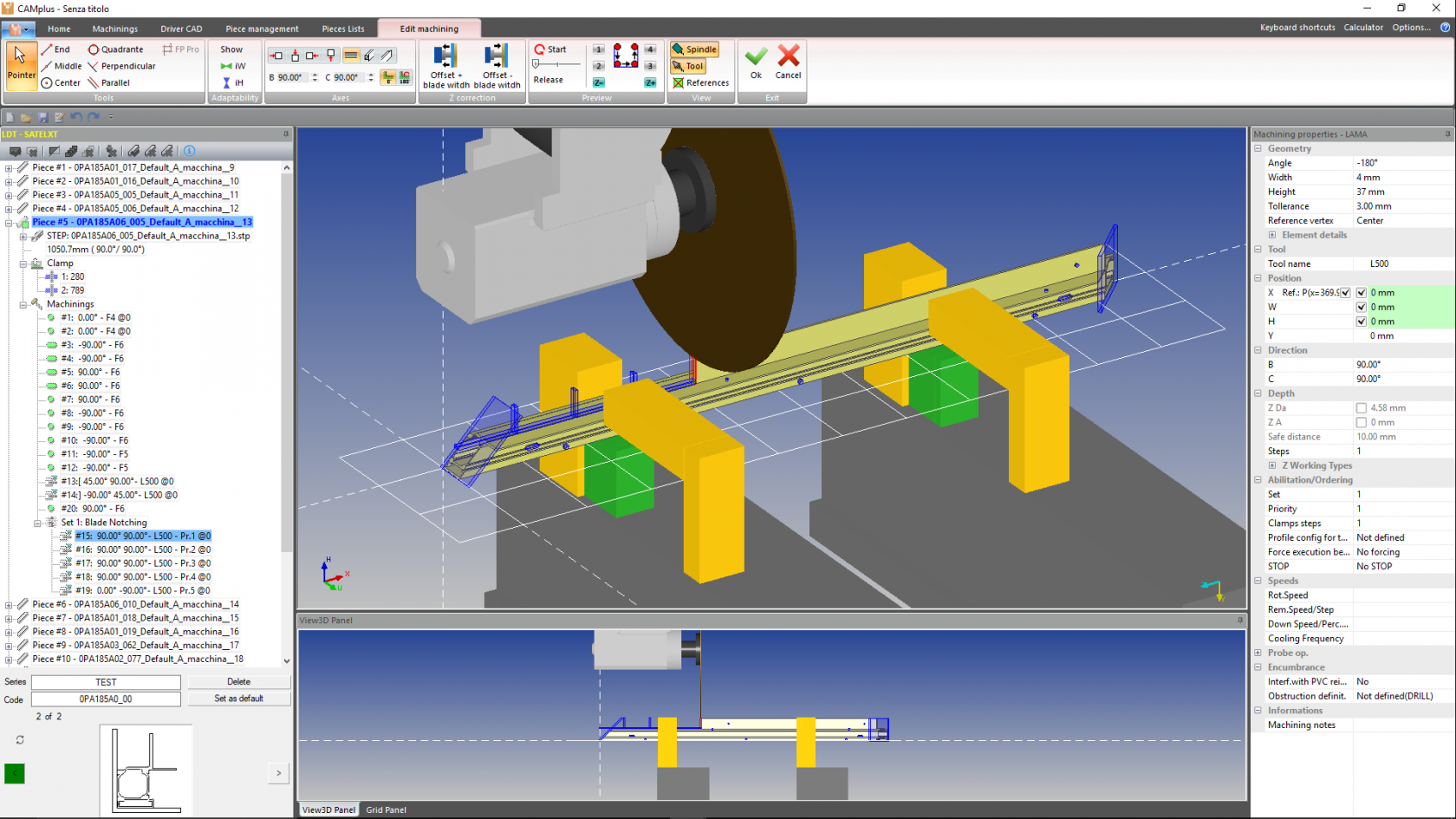 Emmegisoft: Fp Cam - Software for designing machining operations ...