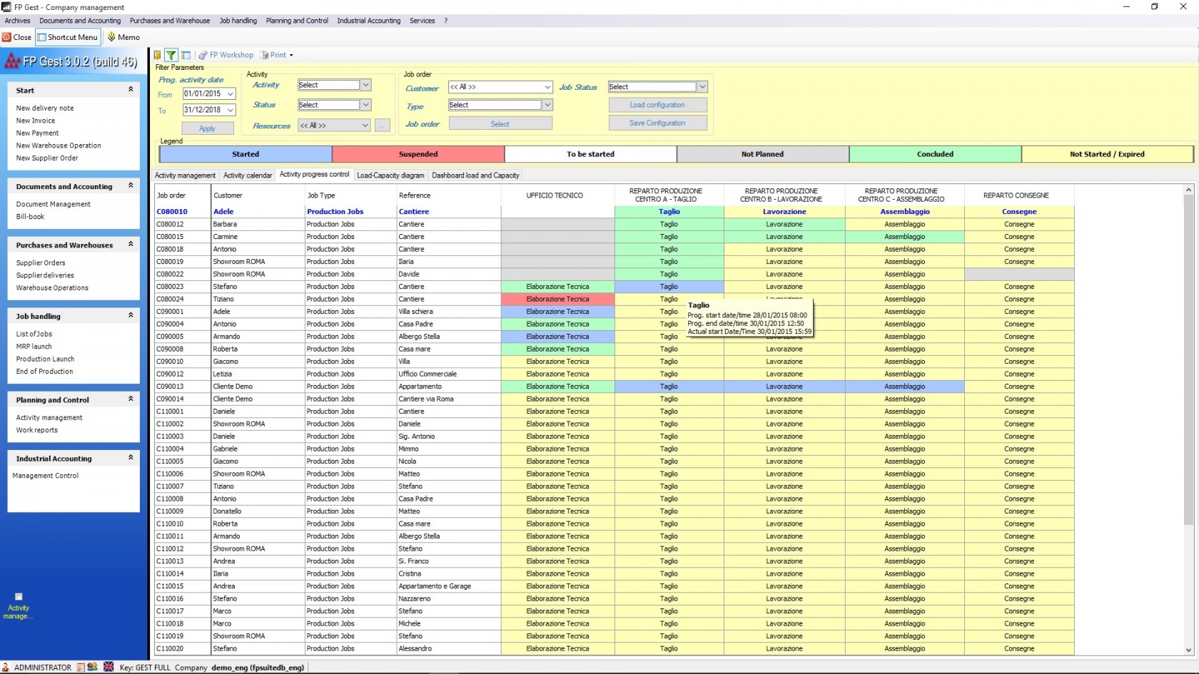 Emmegisoft: Fp Gest - Management program for door/window makers ...