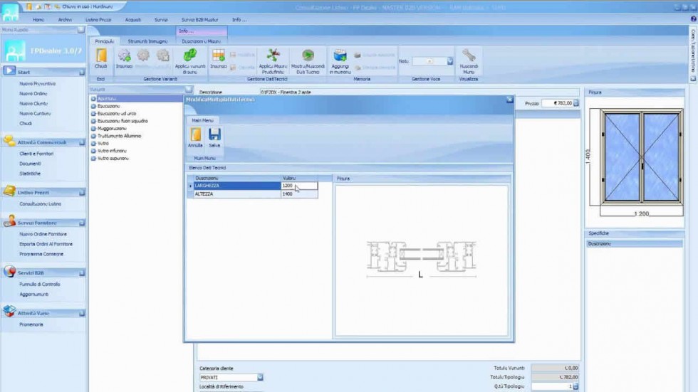 FP DEALER - Consulting the price list Emmegisoft